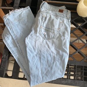 American eagle semi flare jeans